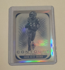 Amon-Ra St. Brown Panini 2025 Phoenix Contours Insert #11 Detroit Lions NFL