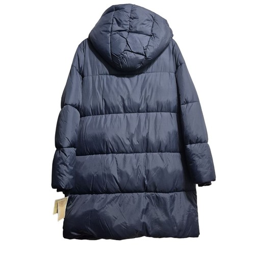 Michael Kors Blue Puffer Coat Size L - Picture 5 of 16