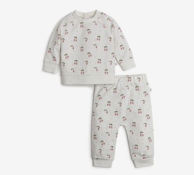 Tiny Kind Organic French Terry Sweatshirt  And Joggers 