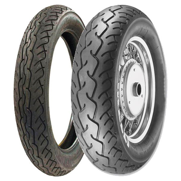 TYRE PAIR PIRELLI 120/90-17 RUOTE MT66 DOT22 + 140/90-15 RUOTE MT66