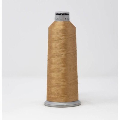 Madeira Polyneon No. 40 Embroidery Thread 5500yd 1527 Teddy Bear Cone