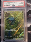 2023 Pokemon Mew en Bulbasaur Illustration Rare Card #166/165 PSA 10