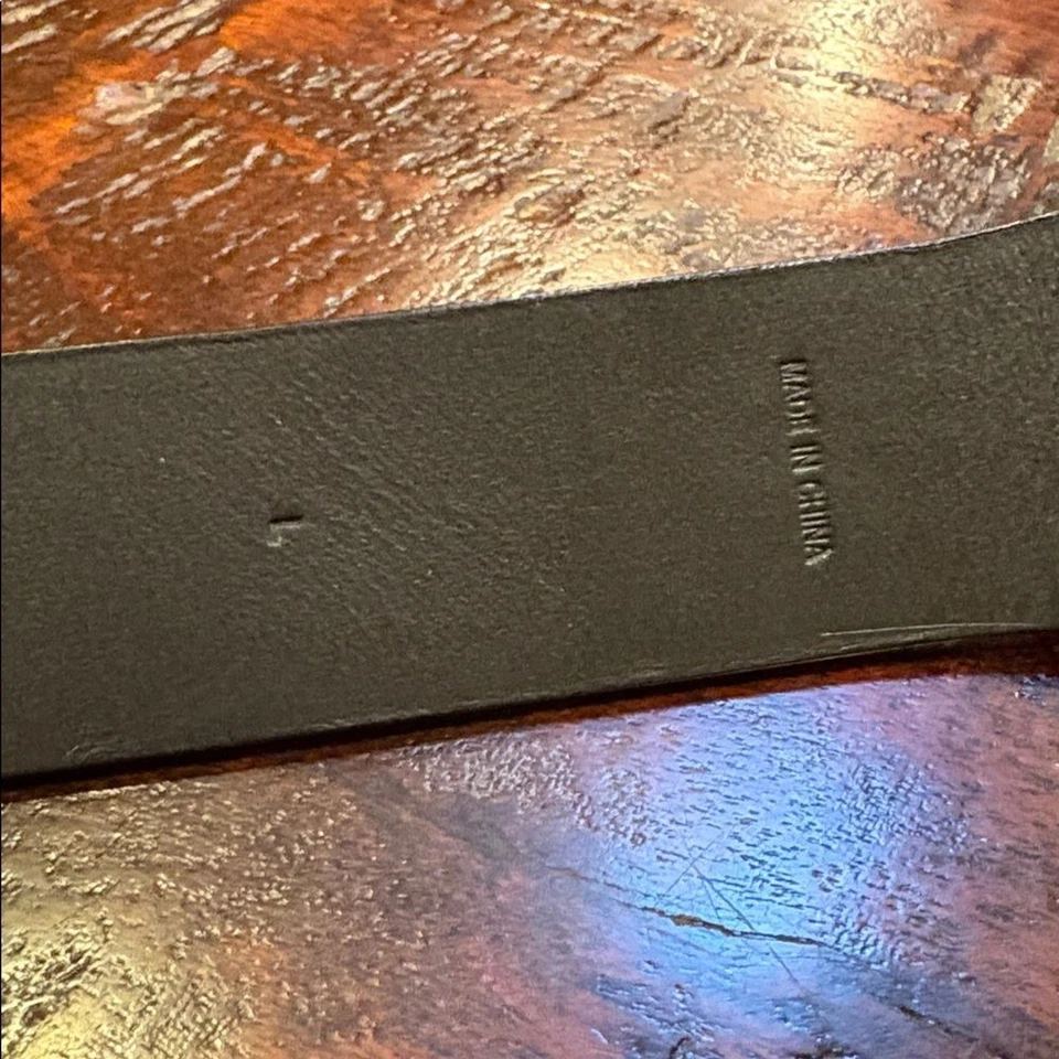 Ремень Ralph Lauren черный лакированная кожа размер большой - Изображение 4 из 4