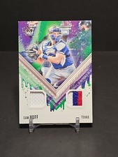 ⚾ 2021 Panini Diamond Kings Baseball Rookie Jersey Patch #DKM-SH Sam HUFF #/50 ⚾