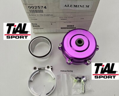 Genuine purple Tial Sport 50mm BOV blow off valves TS adapters for