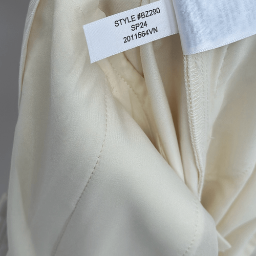 NWT J. Crew Womens Ivory High Rise Essential Wide Leg Pant Size 12P - Picture 14 of 15