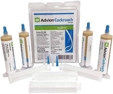 Advion Cockroach Bait Gel by Syngenta 4 x 30g Tubes 4 Tips 4 Plungers