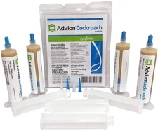 Advion Cockroach Bait Gel  by Syngenta  4 x 30g Tubes 4 Tips 4 Plungers