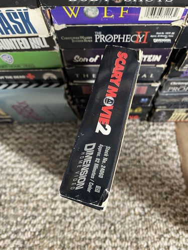 Scary Movie 2 VHS Comedy Parody Horror Marlon Wayans Dimension Movie Video Tape - Picture 5 of 10