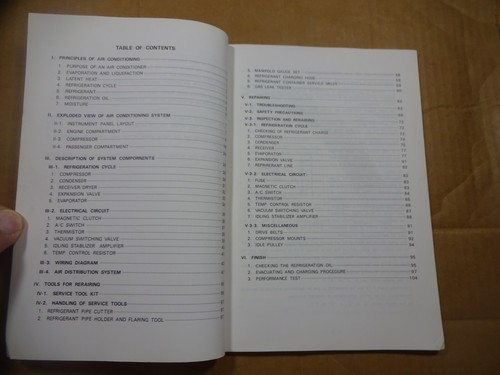 1978 Toyota Celica Carina Air Conditioning A/C Service Repair Manual Factory OEM - Picture 3 of 6