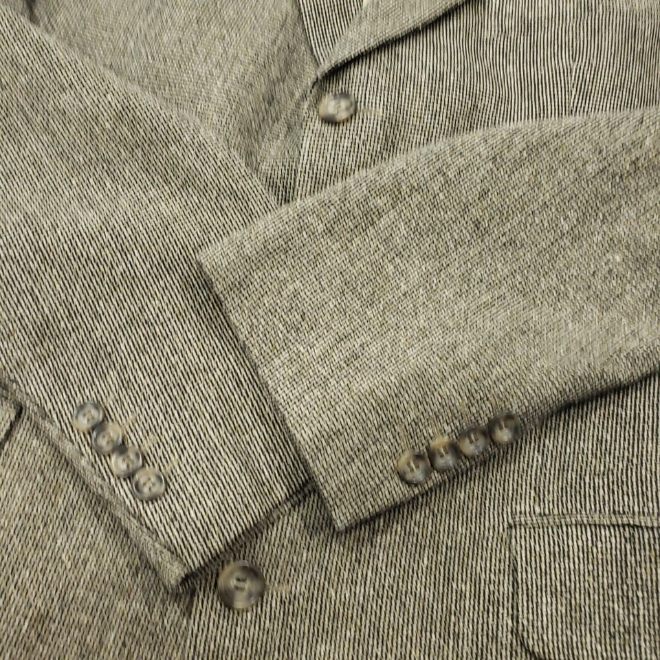 Abrigo deportivo Hugo Boss para hombre talla 42R Loro Piana seda lana gasa tejido 3 Bbtn usado en excelente estado Foto 3 de 4