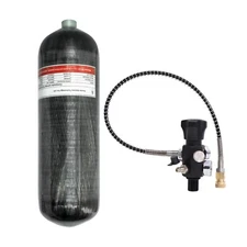 TUXING 4500Psi/300BAR Pcp 6.8L/414cu/6800cc Carbon Fiber HPA Air Tank with Valve