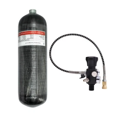 TUXING 4500Psi/300BAR Pcp 6.8L/414cu/6800cc Carbon Fiber HPA Air Tank with Valve