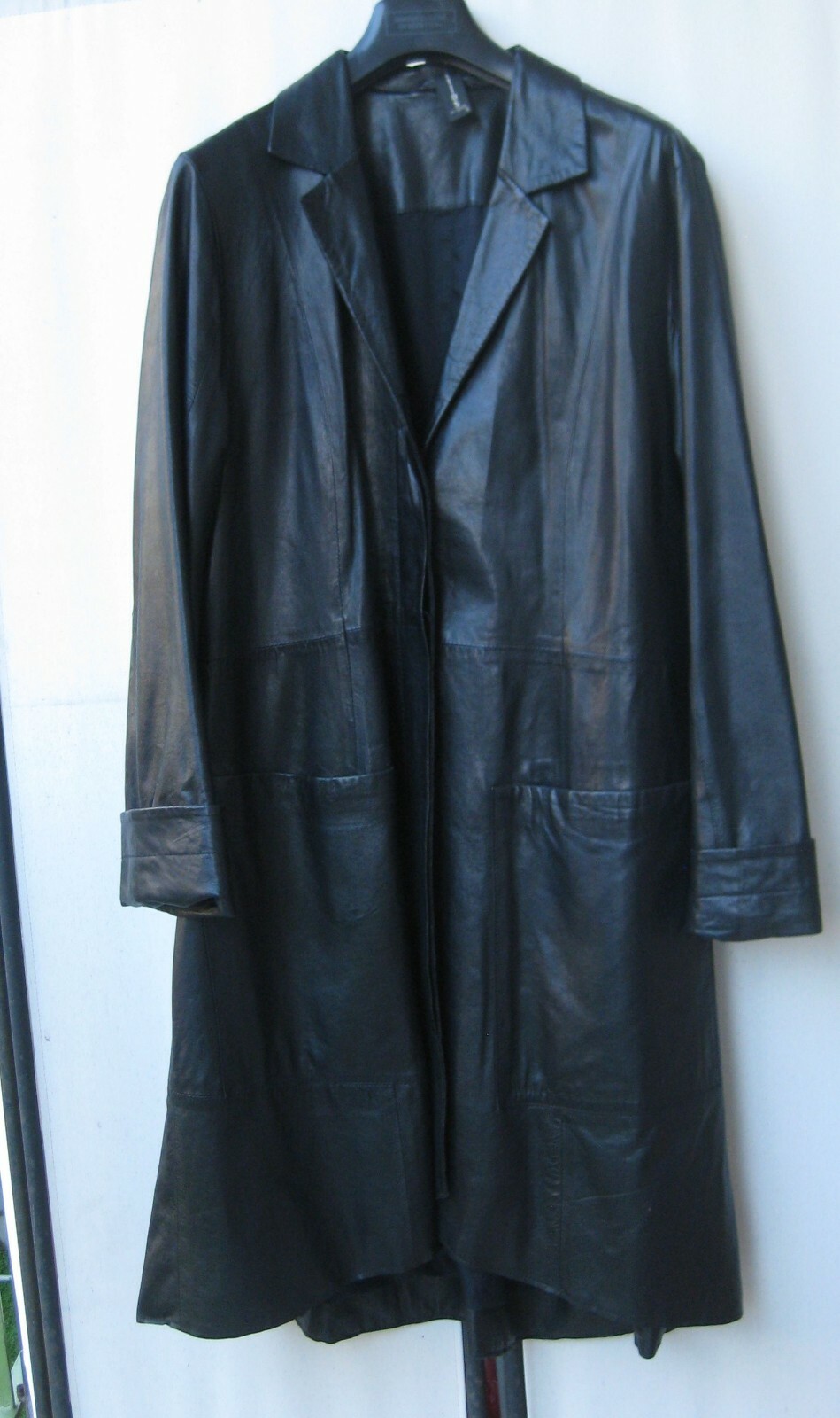 ZEITLOS Bei LUANA Echt Leder Mantel Gr.1 ca. 40 Lagenlook ZEITLOS Bei LUANA Echt Leder Mantel Gr.1 ca. 40 Lagenlook