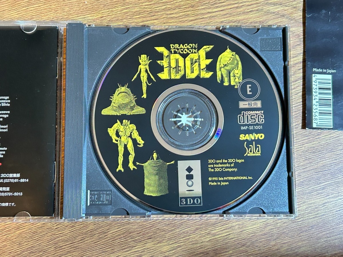 DRAGON TYCOON EDGE 3DO JAPAN NTSC | eBay DRAGON TYCOON EDGE 3DO JAPAN NTSC | eBay