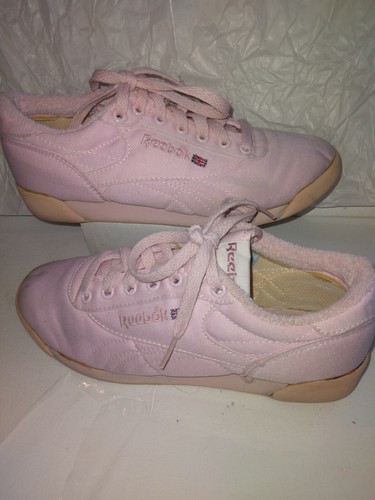 Vintage 80s Reebok Sneakers Light Pink 