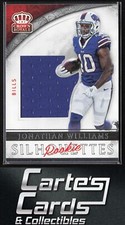 Jonathan Williams 2016 Panini Crown Royale #11 Jumbo Rookie Silhouettes Jerseys