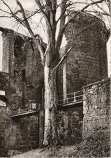 Ansichtskarte Mettlach /Saar, Burgruine Montclair Real Photo Postcard