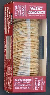 Olina's Bakehouse Australia Cracker Wafer POPPY SEED 3.5 oz Pack Of 6 Exp.08/25