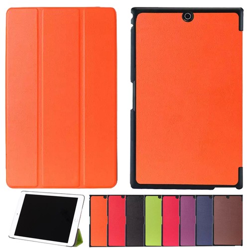Tri-Fold Ultra Slim Case Stand Cover for 8" Sony Xperia Z3 Tablet Compact Tablet
