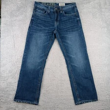 TK Axel Jeans Mens 32x30 Blue Denim Slim Boot Outdoor Stretch Comfort