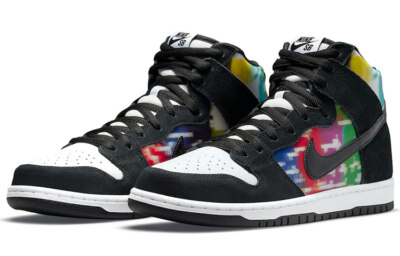 Nike SB Dunk High TV Signal 2021 Shoe CZ2253-100 | eBay