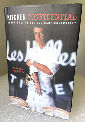 Kitchen Confidential by Anthony Bourdain 1st/ Early 2nd PRINTING Bloomsbury 2000