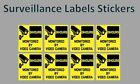 8 Surveillance Vending Machine 1-1/2" Square Candy Stickers Label