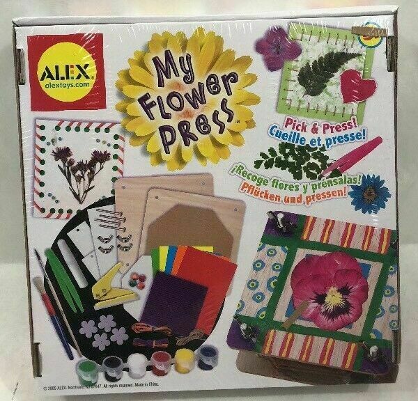 alex toys craft color a flower bag