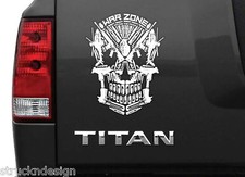 War Zone Skull Army Commando Military Hood Window Decal Vehicle Truck Car Vinyl 