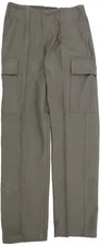 German Bundeswehr Moleskin Gray Military Pants Trousers Army Olive Drab Cargo