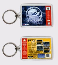 Mortal Kombat Mythologies Sub-Zero Nintendo 64 Keyring