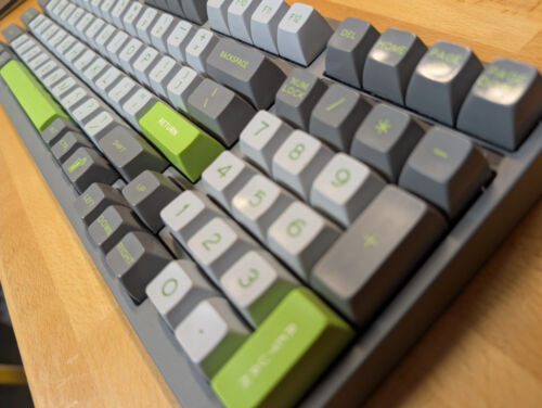 Leopold FC980M Grey, **RARE** Double Shot SA LIME, RED Keyswitches - Picture 2 of 5
