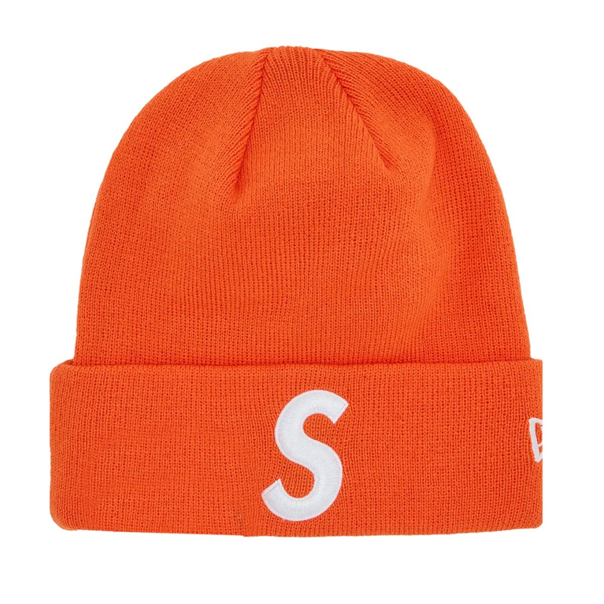 帽子 New Era $ Beanie SUPREME 24SS W5 Supreme x New Era FW24 S Logo Beanie Orange | eBay