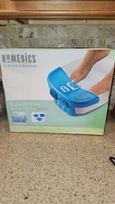 HoMedics Bubble Bliss Deluxe Heated Foot Spa Bubble Foot Massager, Blue