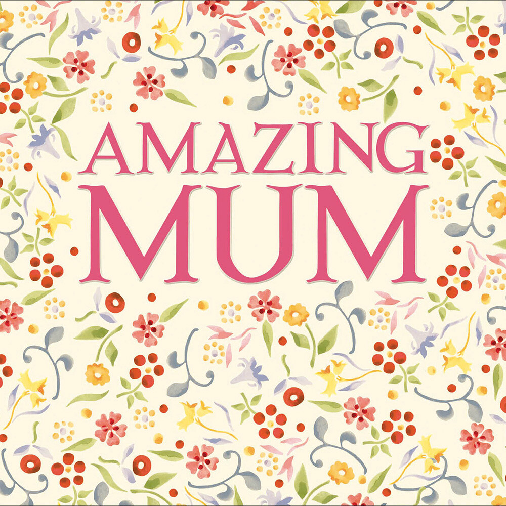 Amazing Mum Flora Emma Bridgewater Birthday Greeting Card Woodmansterne