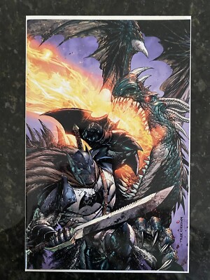 Dark Nights: Death Metal #1 Tyler Kirkham Virgin Variant LTD 1000 Card Stock NM