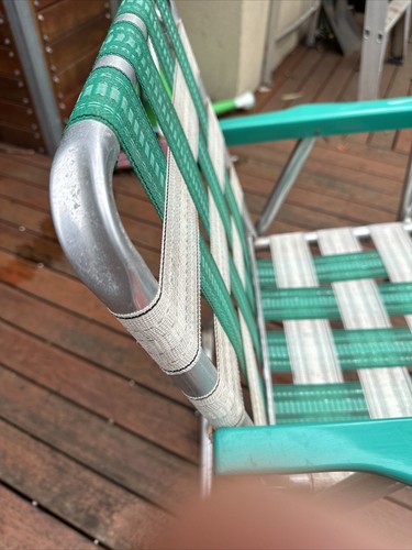 Pair Of 1960s Mid Century Folding Aluminium Picnic Chairs By Comalco Melbourne - Picture 12 of 14