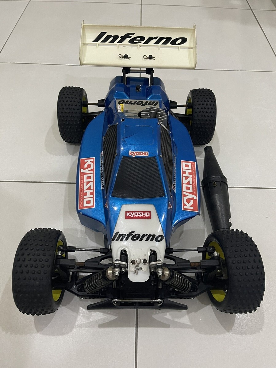 Kyosho Inferno ガソリンエンジン ラジコンカー KYOSHO INFERNO DX 3290 VINTAGE BUGGY RC == USED ITEM == FOR