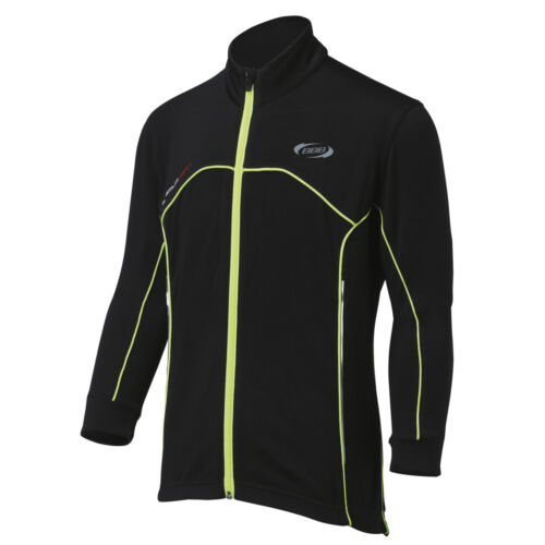 Thermal Cycling Jacket Lightweight BBB EasyShield Medium Black Yellow - Picture 1 of 1