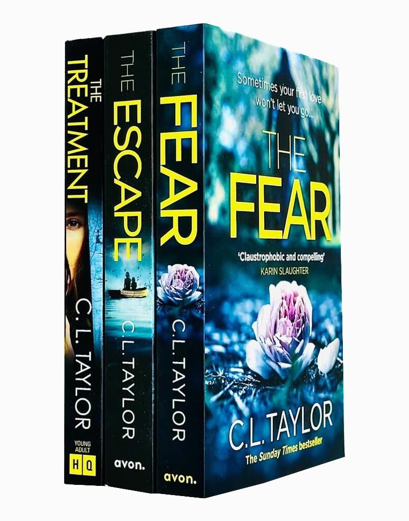 C.L. Taylor Collection 3 Books Set Fear,Escape,Treatment Books for Young Adults