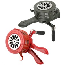 Hand Crank Siren Horn Handheld Loud 110dB Manual Operated Air Raid Alarm