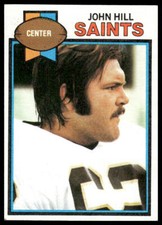 1979 Topps #43 John Hill New Orleans Saints