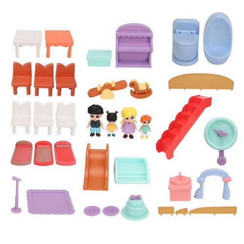 School Bus Toy Sliding Transform Music Storage School Bus Toy Set For Childr NY9 - Picture 5 of 24