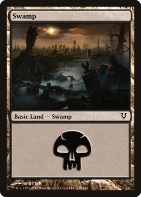 Magic MTG Tradingcard Avacyn Restored 2012 Swamp 238/244