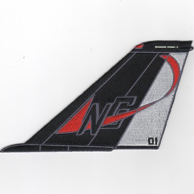 US NAVY VF-24 'RENEGADES' F-14 Tomcat Tailfin (Black / NO Text)