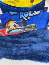 DISNEY MICKEY BABY DOUBLE MOUSE WARM FLEECE COTTON SCARF ONE SIZE