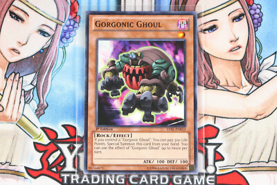 Yu-Gi-Oh! Gorgonic Ghoul Card - LVAL-EN013 Common 1st Edition From Legacy Of The Valiant