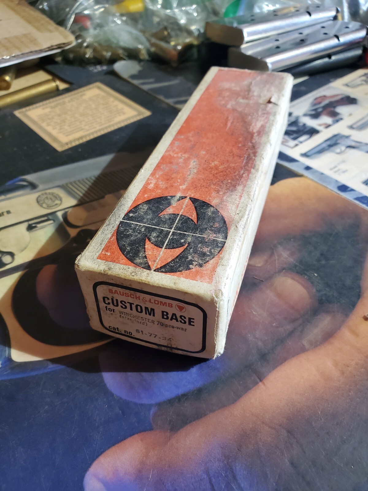 Bausch Lomb Mount Base Winchester 70 PRE WAR