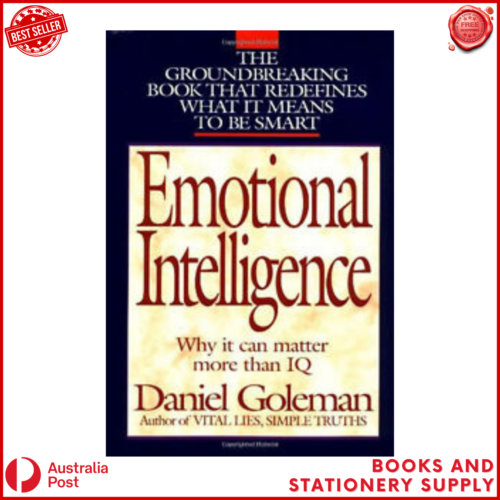 Emotional Intelligence: Why It Can Matter More Than IQ  Brandnew WITH FREE SHIP - Picture 1 of 2